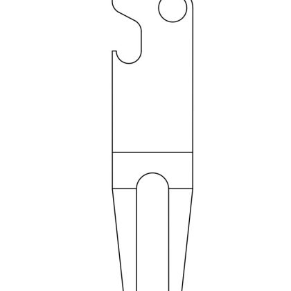 Two Point Divot Tool Template